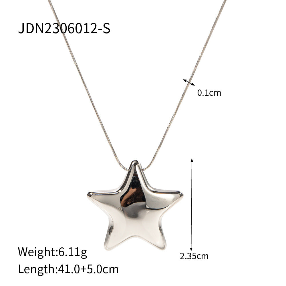 Stainless Steel Design Necklace Niche - Norellé