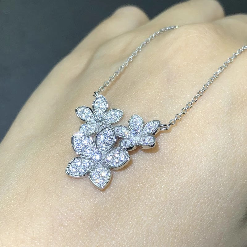 Floral Flower Necklace Elegant Pastoral - Norellé