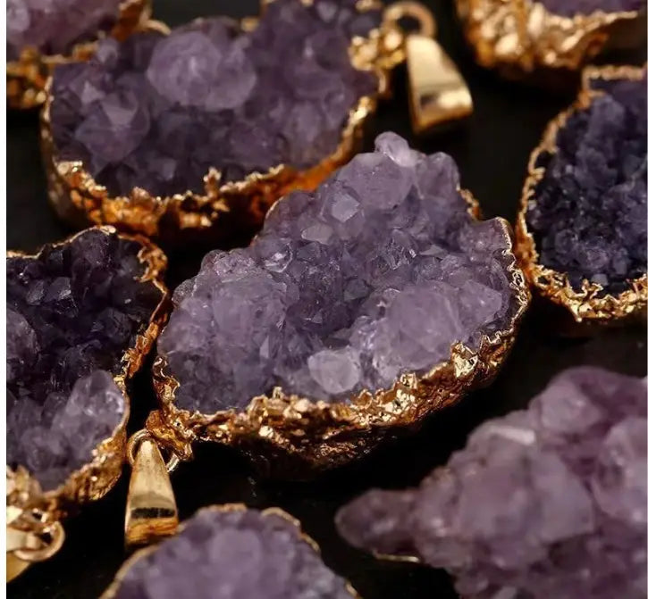 Amethyst Necklace Pendant