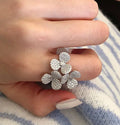 Clover Female Opening Sweet Instafamous All-match Ring - Norellé
