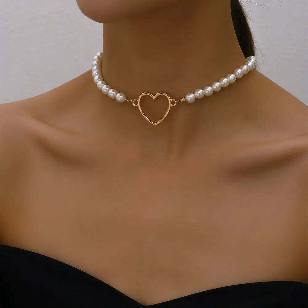Trend Elegant Jewelry Wedding Big Pearl Necklace For Womenim