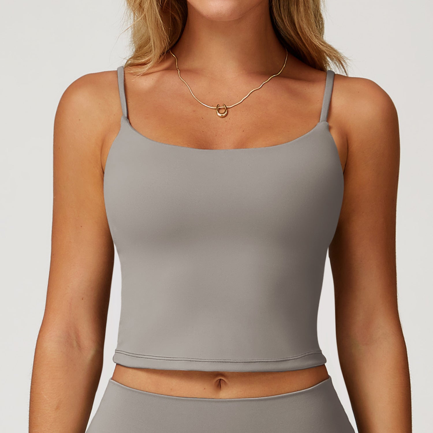 Brushed Yoga Vest Hollow Beauty Back Double-shoulder Strap Ladies - Norellé