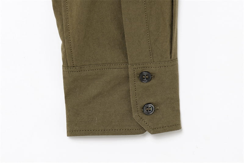 Pocket Decoration Short Shirt Leisure Skirt