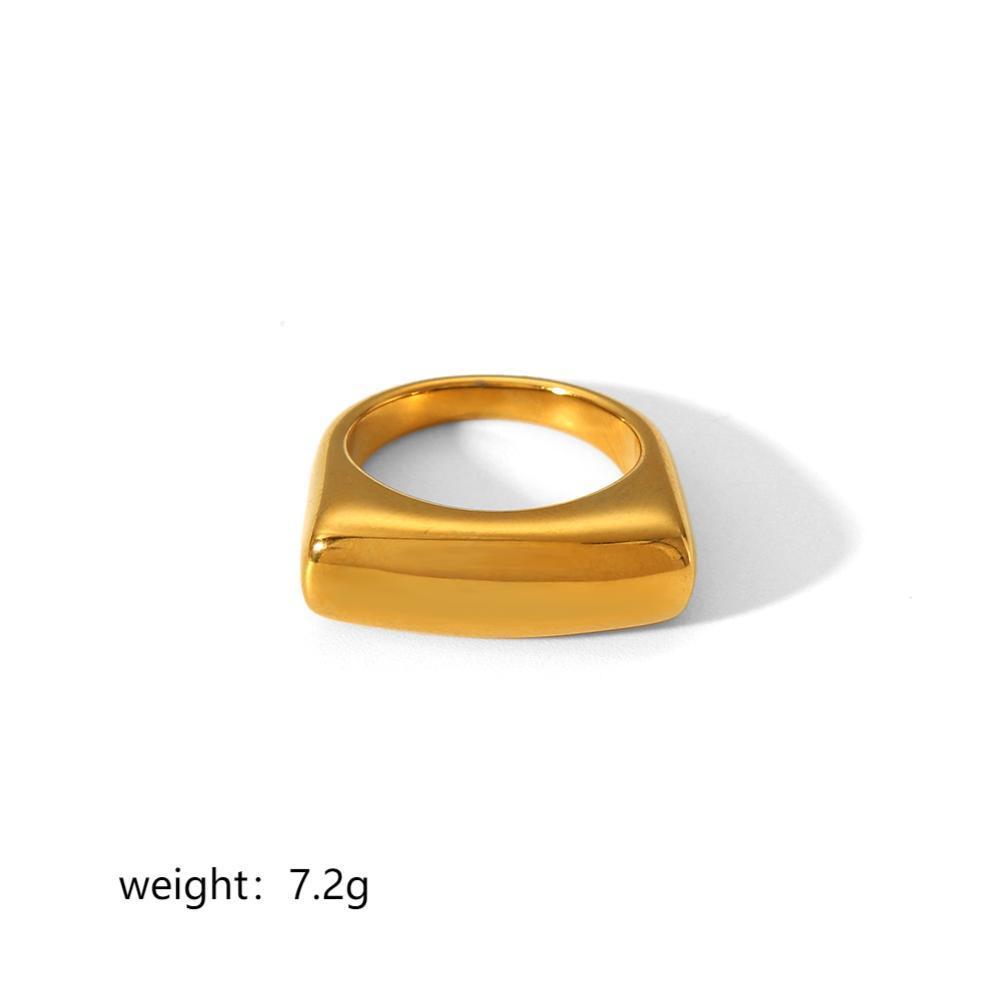 Women's 18K Gold Stainless Steel Ring - Norellé