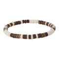 Simple Turquoise Wooden Bead Bracelet - Norellé