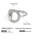 Steel Ring Titanium Steel No Fading - Norellé