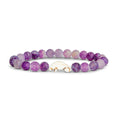 8mm Natural Stone Manatee Amazonite Bracelet - Norellé