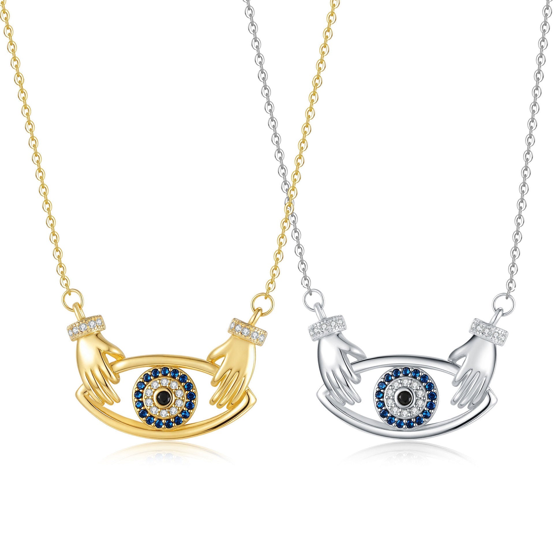 Necklace Women's Fashion Hands Hug Pendant - Norellé