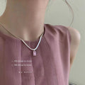 Ins Girl Special-interest Design Color Rhinestone Snake Bones Chain - Norellé