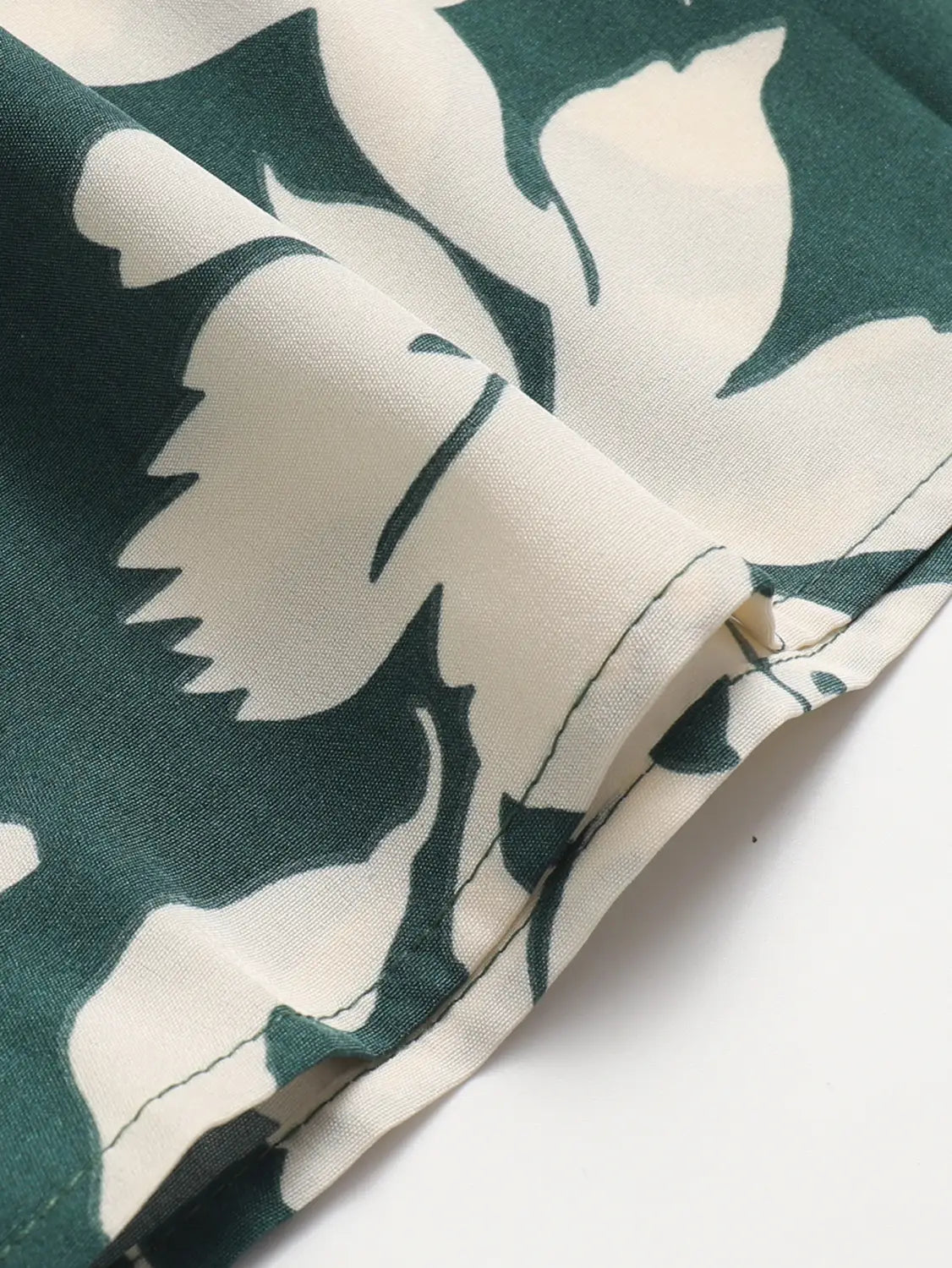 Printed A- Line Skirt Pleated Women