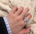 Clover Female Opening Sweet Instafamous All-match Ring - Norellé