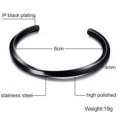 Twisted Ring Square Twisted Stainless Steel Bracelet - Norellé