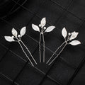 3Pcs Bridal Tiaras U-shaped Hairpin - Style 30