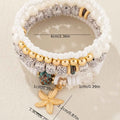 4 PCs Ethnic Pearls Elastic String Xingyue Bodhi - electronic accessories