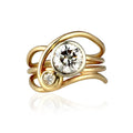 Irregular Lines Multilayer Ring Women - Norellé