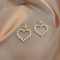 High-grade Pearl Vintage Tassel Earrings - Norellé