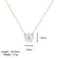 Peach Blossom Beautiful Flower Necklace - Norellé