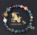 Natural Stone Twelve Constellations Bracelets Cut Hemp Stone Fashion - Norellé