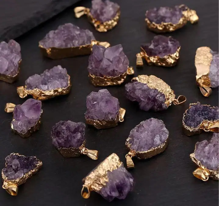 Amethyst Necklace Pendant