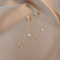 High-grade Pearl Vintage Tassel Earrings - Norellé
