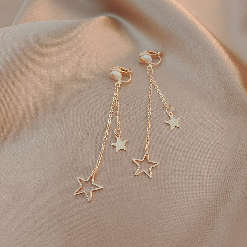 High-grade Pearl Vintage Tassel Earrings - Norellé