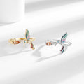 Adjustable Hummingbird Ring Female Fashion Simple - Norellé