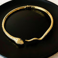 Cold Wind Diamond Snake Necklace Ornament - Norellé