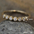 Simple Fashion Women's Gold Thin Ring - Norellé