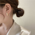 Double Circle Shell Delicate Earrings - Norellé