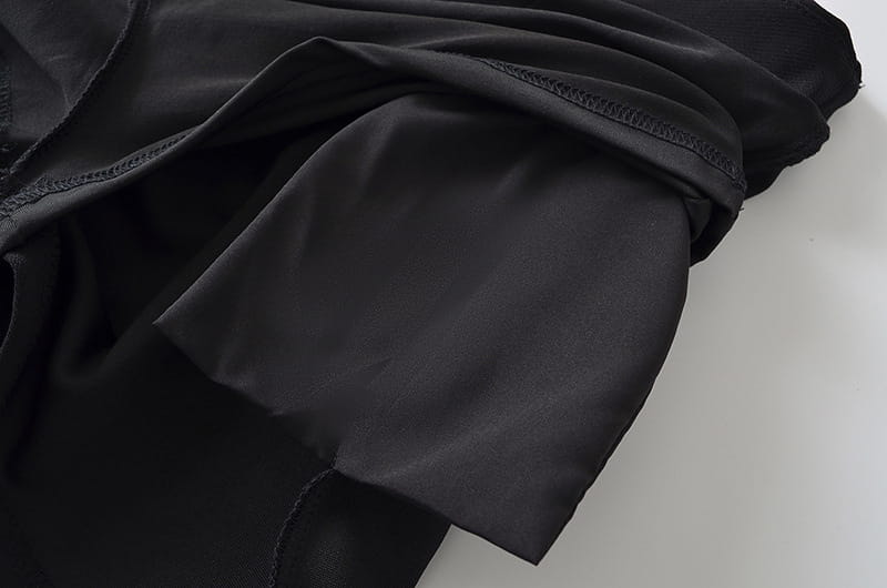 Black High Waist Casual Suit Pants Women’s Loose Feeling