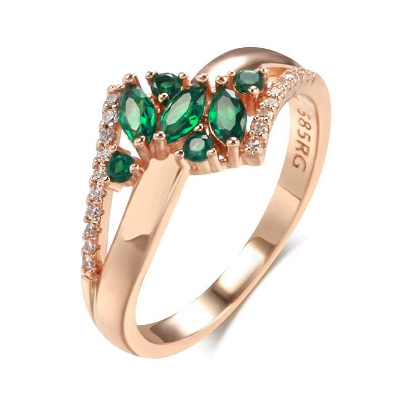 Shang Dignified Hollow Ring Full Diamond Women's Ring - Norellé