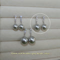 Pearl S925 Silver Stud Earrings For Women - Norellé