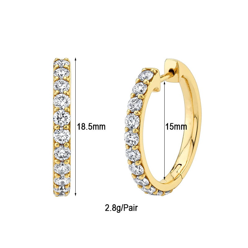 Luxury Zircon Earrings