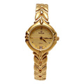 Retro Minority Round Senior Placer Gold Bracelet Women's All-match Small Gold Watch - Norellé