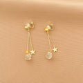 High-grade Pearl Vintage Tassel Earrings - Norellé