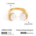 Pearl Ring Titanium Steel No Fading - Norellé