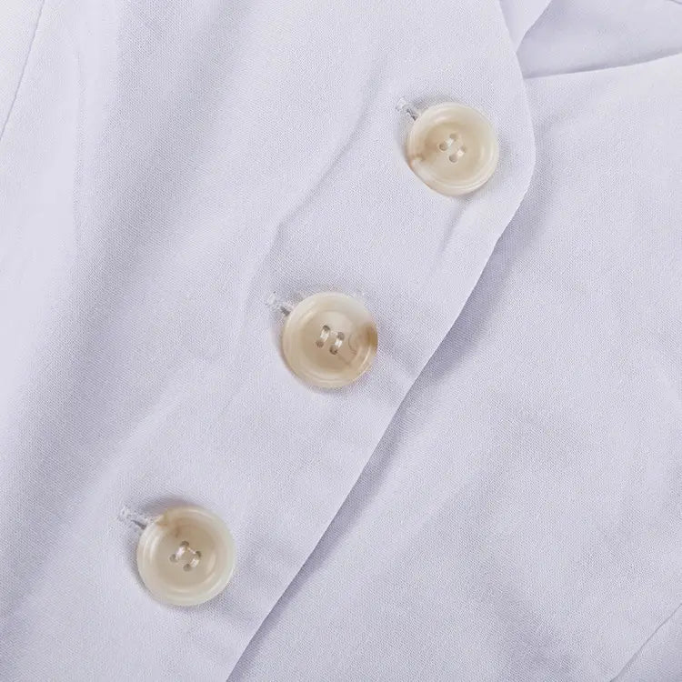 Cotton Vest Bud Skirt Two-piece Set