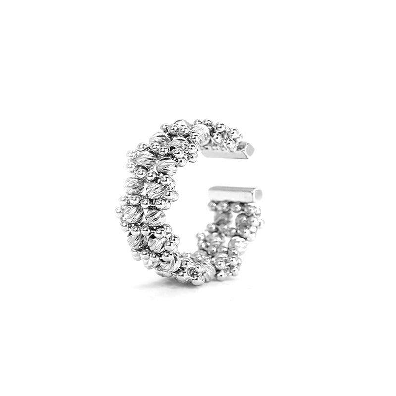High-grade Light Luxury Non-fading Open Cold Style Bracelet Ring - Norellé