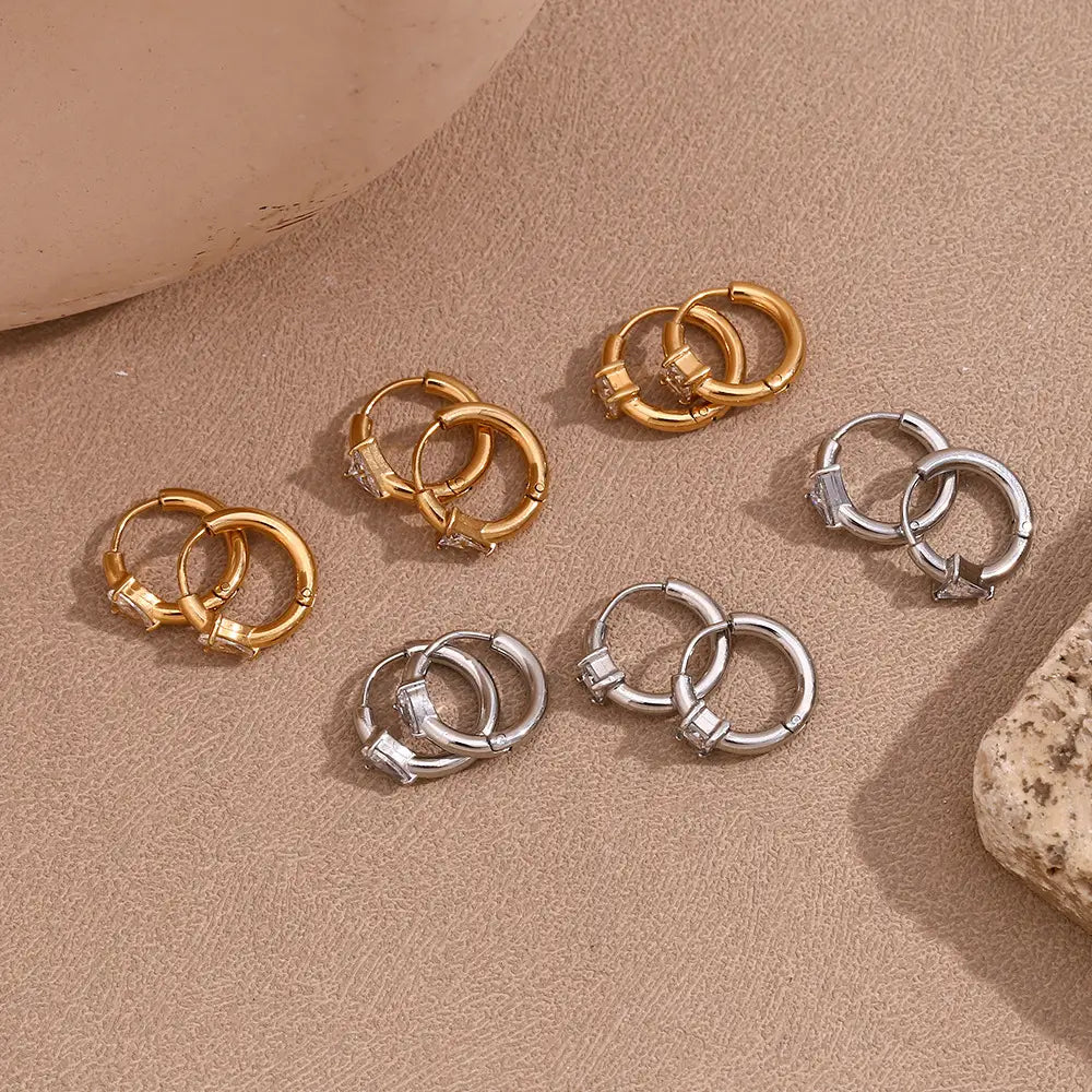 Niche Stainless Steel Ear Clip Women