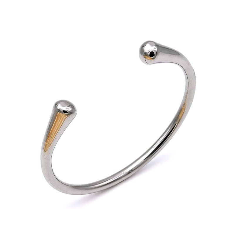 Simple Drop Shape Titanium Steel Bracelet