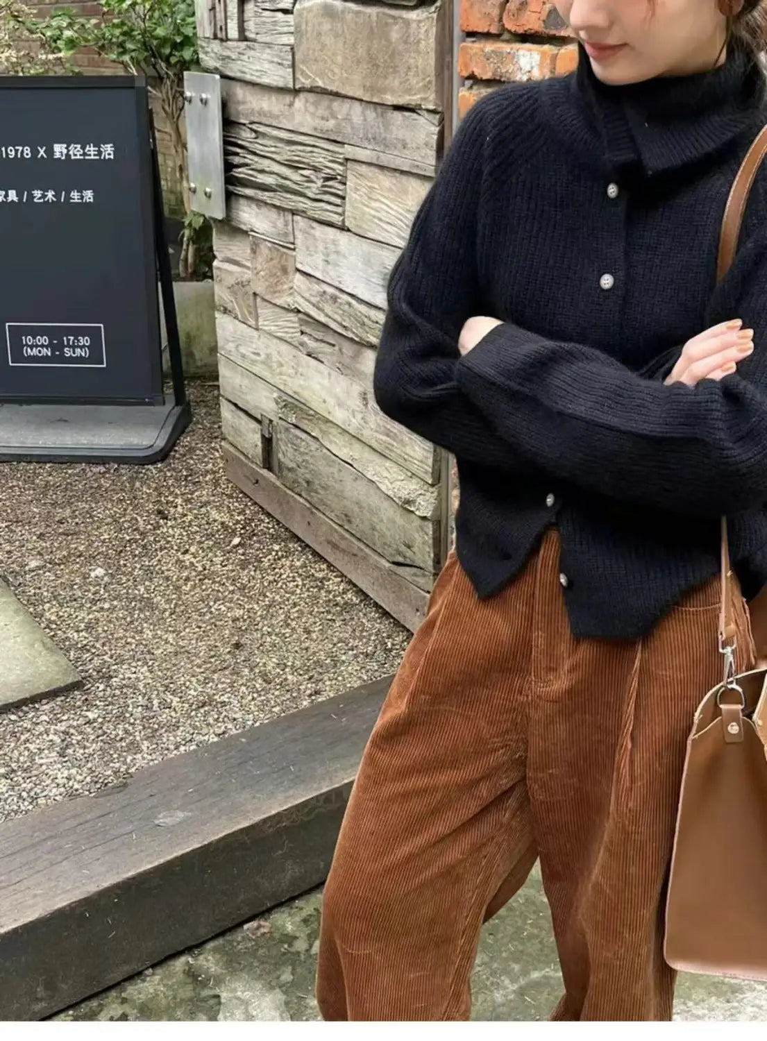 Pure Wool Sweater Women’s Thickened Knitting Coat Autumn And Winter