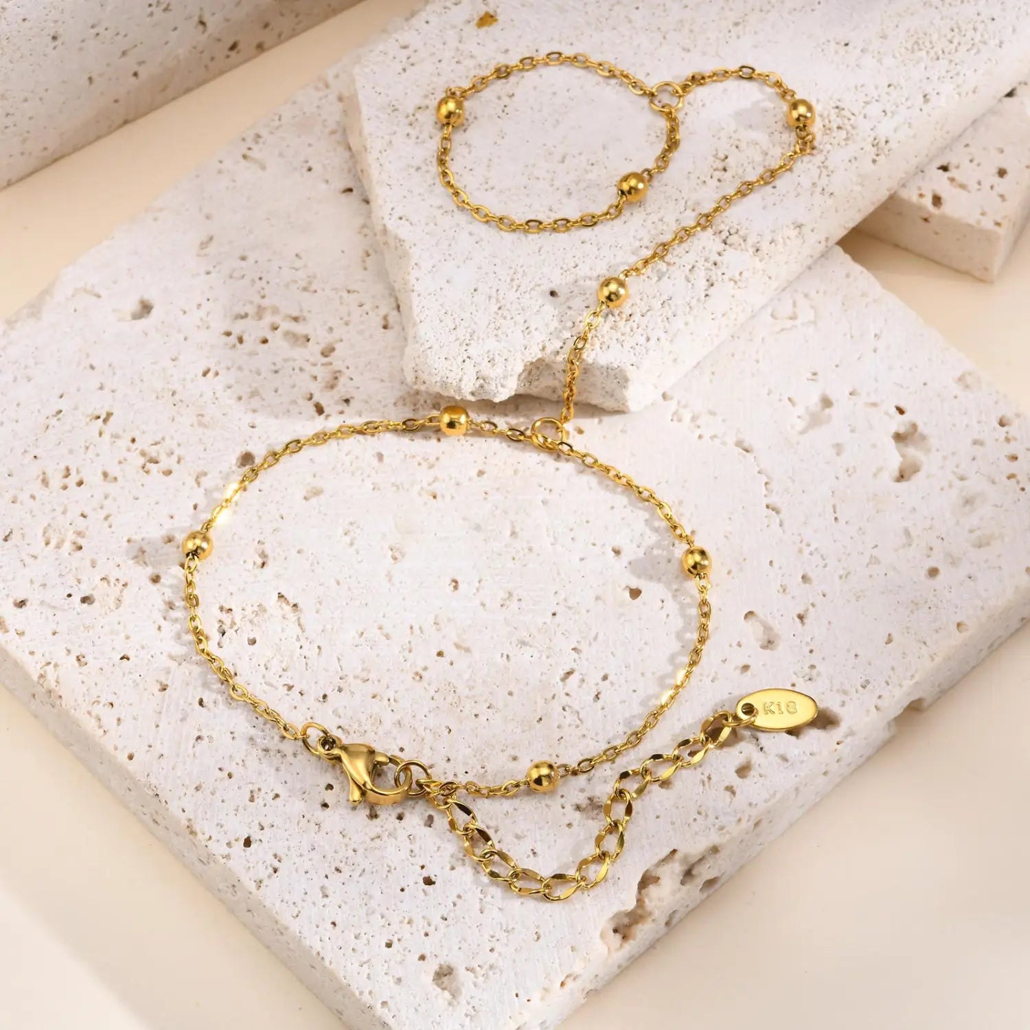 Stainless Steel Hand Support Chain Snake Double Layer Twin