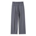 With Belt Paper Bag Type Draping Casual Trousers - Norellé
