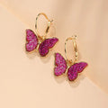 Fashion Simple Women Butterfly Studs - Norellé