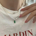 Ins Girl Special-interest Design Color Rhinestone Snake Bones Chain - Norellé