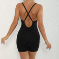 Adjustable Shoulder Strap Hollow Sports Women's Yoga Jumpsuits - Norellé