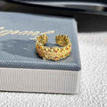 French Rose Zircon Light Luxury High-grade Ring - Norellé