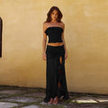 Tube Top Mid-length Dress Set Women - Norellé