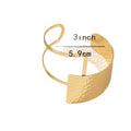 Geometric Lines Hollow Open-end Bracelet Suit Simple Advanced - Norellé
