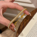 Twist Full Diamond Bracelet Fashion Special-interest - Norellé